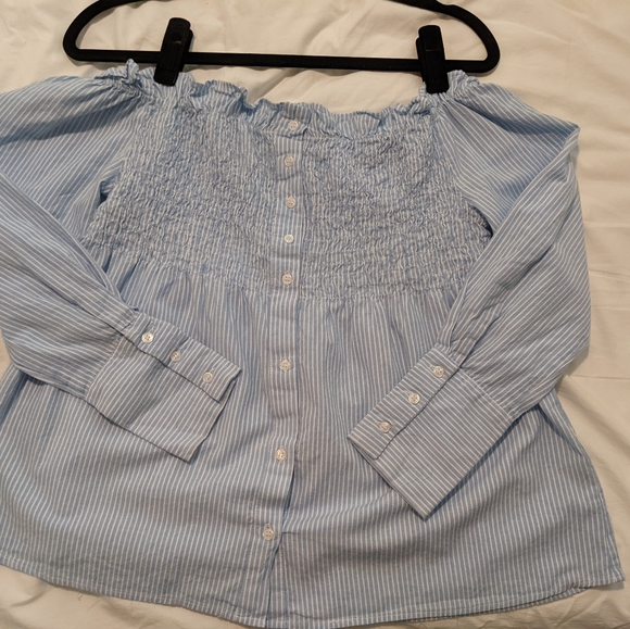 Walter Baker off-shoulder long-sleeve top - Picture 3 of 4